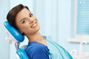 smiling woman with white teeth stock picture